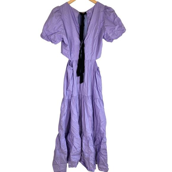 Peter Som Collective Cutout Midi Dress 10 - Picture 12 of 13